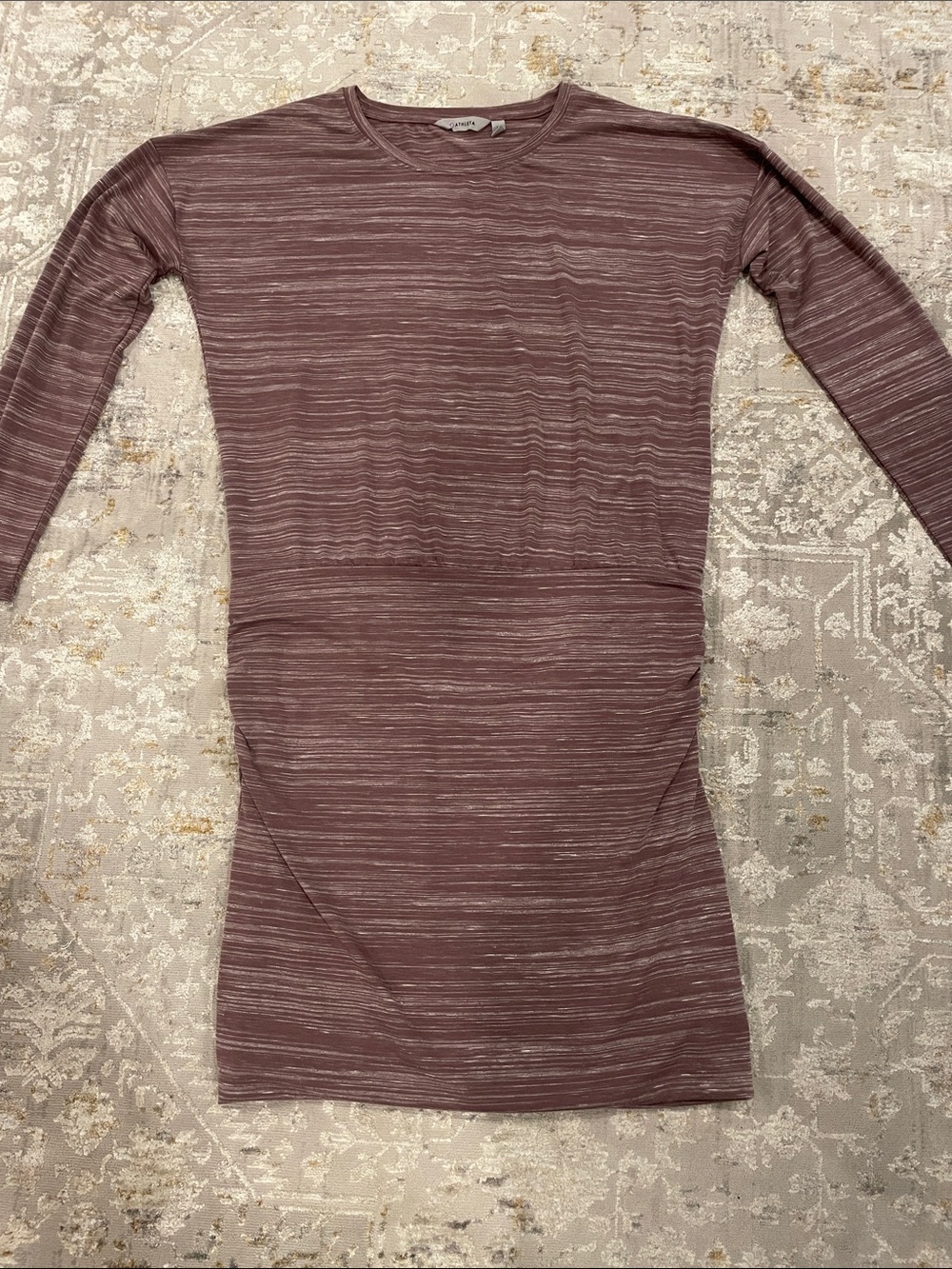 Athleta Long-Sleeve Heathered Dress